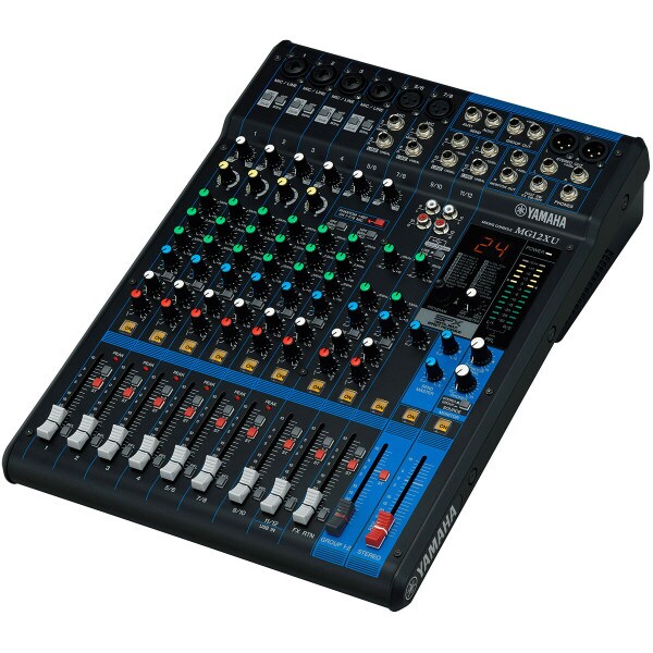 Main product image for Yamaha MG12XU 12 Channel 4-Bus USB Stereo Mixing Co 247-6035